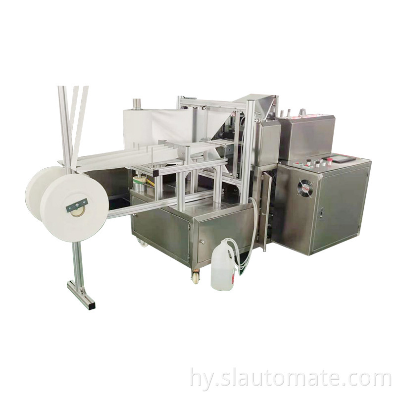 Ալկոհոլի շվաբրային փաթեթավորման մեքենա Alcohol swab packaging machine